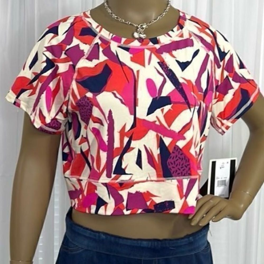 J Dow Fitness Crop Top XXL